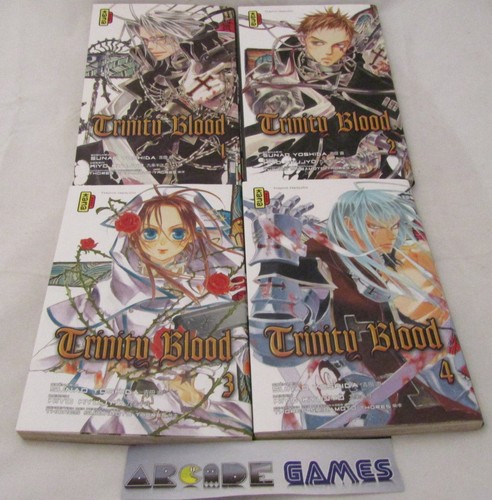 Lot mangas trinity blood tome - blood,
