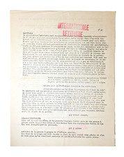 INTERNATIONALE LETTRISTE N°2 - février 1953 DEBORD WOLMAN BERNA BRAU