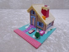 Polly Pocket Bluebird Miniature Monde Chalet De Ski - Vintage 1993