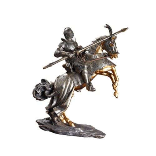 Statue chevalier armure - de,