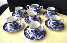 6 Tasses à café moka et leur