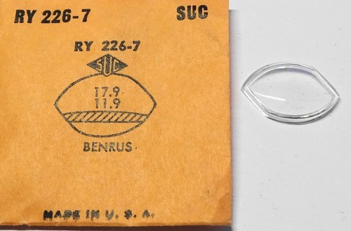 Verre montre benrus - verre,