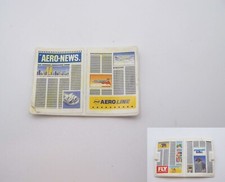 PLAYMOBIL (C450) AEROPORT - Journal Recto-Verso Aero-News Taxi 3199 Abimé