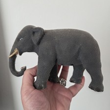 Santon Devineau Elephant Ancien Floqué 17 cm x 11,5 cm Crèche Noël 