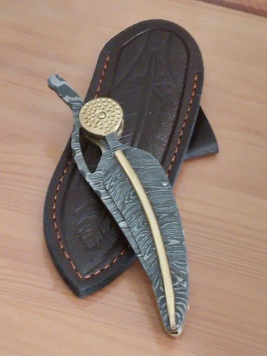 Couteau pliant damas - pliant,