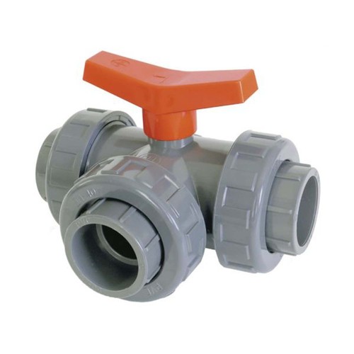 Vanne pvc voies - 3,