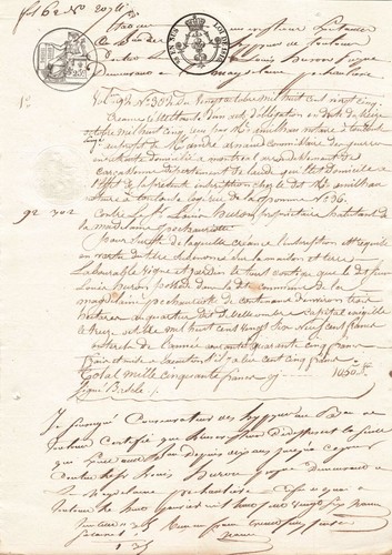 Vieux papier ancien acte - papier,