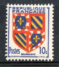 TIMBRE FRANCE NEUF N° 834 ** BLASON BOURGOGNE