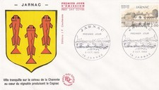 FRANCE 1983 FDC JARNAC YT 2287
