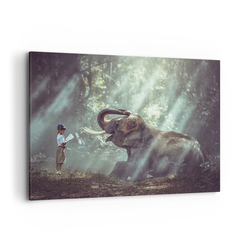 Impression sur toile 100x70cm - impression,