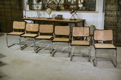 Ensemble chaises cesca - ensemble, 6