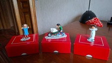 3 PIXI Gaston Lagaffe (Champignon - Brouette à courrier - Gaston nu dans carton)