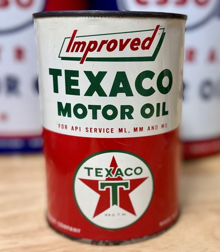 Vintage texaco improved motor - improved,