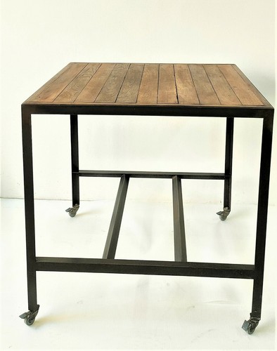 Table atelier fer et - d'atelier, en