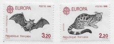 1986 Europa protection de la nature  N° 2416 et 2417 NEUF **