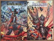 2 COMICS GUNSLINGER SPAWN 1