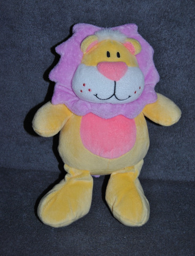 Peluche doudou lion mes - doudou,