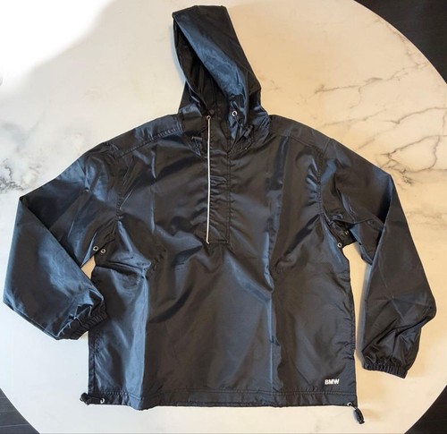Bmw windbreaker pullover black - windbreaker,