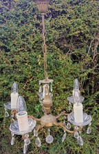 lustre 5 branches laiton