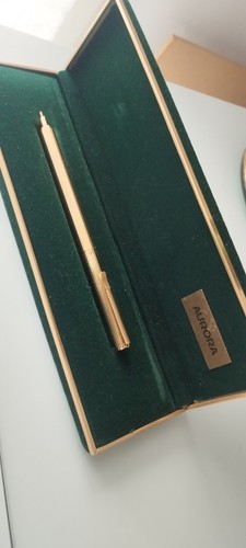 Vintage stylo bille aurora - bille,