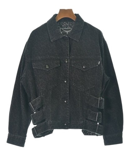 Mcq blouson grayxblack leopard - blouson, grayxblack(leopard