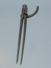 -JOLI COMPAS FER FORGE XIXe