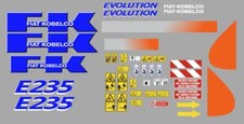 Fiat Kobelco E235 Stickers