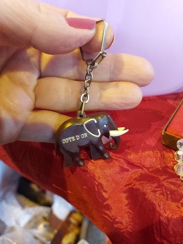 Porte clef cote chocolat - d'or,