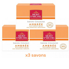 Lot de 3 Mont St Michel Savon
