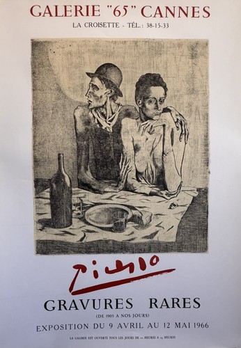 Affiche originale picasso - affiche, –