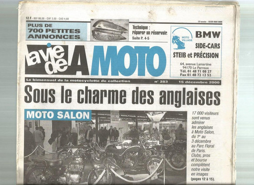 Vie moto n - de, n°283
