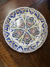 ANCIENNE ASSIETTE en FAIENCE