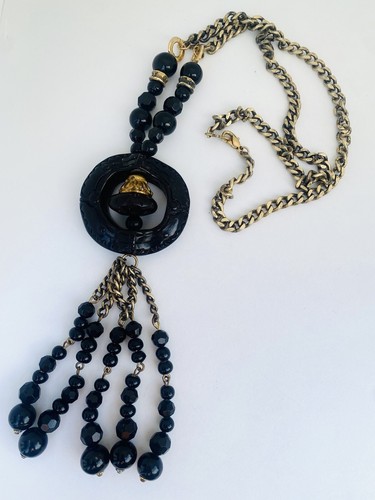 Collier sautoir oversize