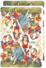 Chromo EF Découpis Blanche Neige 7190 Decoupage Collage Carterie