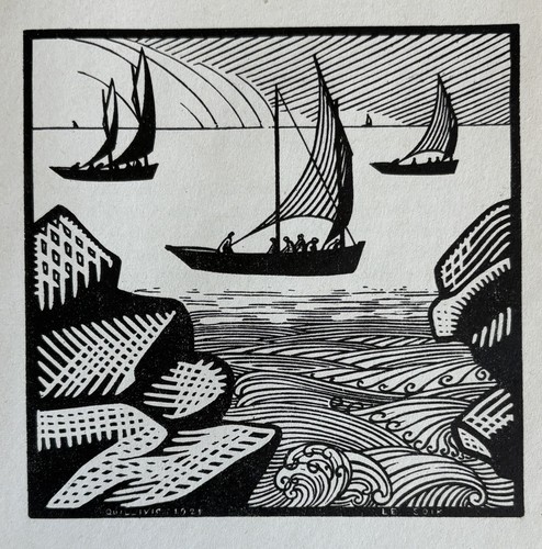 René quillivic gravure sur - gravure,