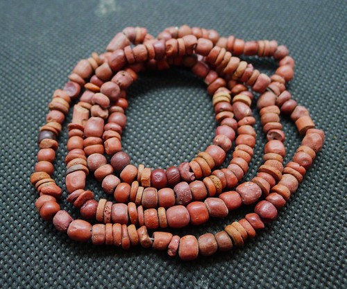 64cm perles verre collier - 64cm,