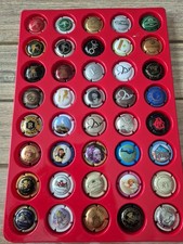 PLATEAU DE 40 BELLES CAPSULES DE CHAMPAGNE AVEC NOUVEAUTÉS