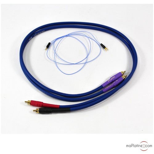 Câble phono tellurium blue - phono,