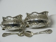 -2 SALERONS ARGENT MINERVE &