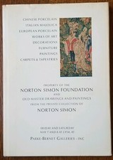 Rare HC Auction Catalog Norton