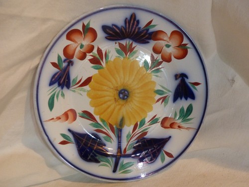 Assiette sarreguemines style - assiette,