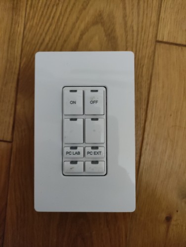 Crestron keypad c2n db8 - keypad, c2n-db8-w-s
