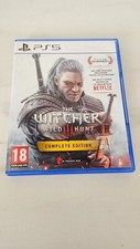 Jeu vidéo PS5 THE WITCHER 3 Wild Hunt COMPLETE EDITION BOITIER FR  très bon état