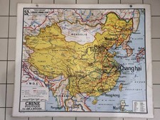 Ancienne Carte Affiche