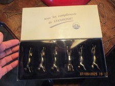 Ancien Service Porte Couteaux au Félins Léopard ou Jaguar Stanhome