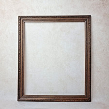 Cadre Ancien en Bois Sculpté