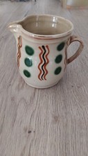 Ancien pot crème - pot, terre