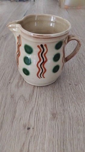 Ancien pot crème terre - ancien,