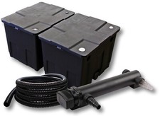 TTSunSun Kit Filtre 60000l avec 24W UV Clarificateur d'étang Tuyau 5m