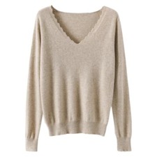 Femme Slim Pull Tricot Faux